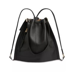 Allsaints Alpha Convertible Leather Backpack